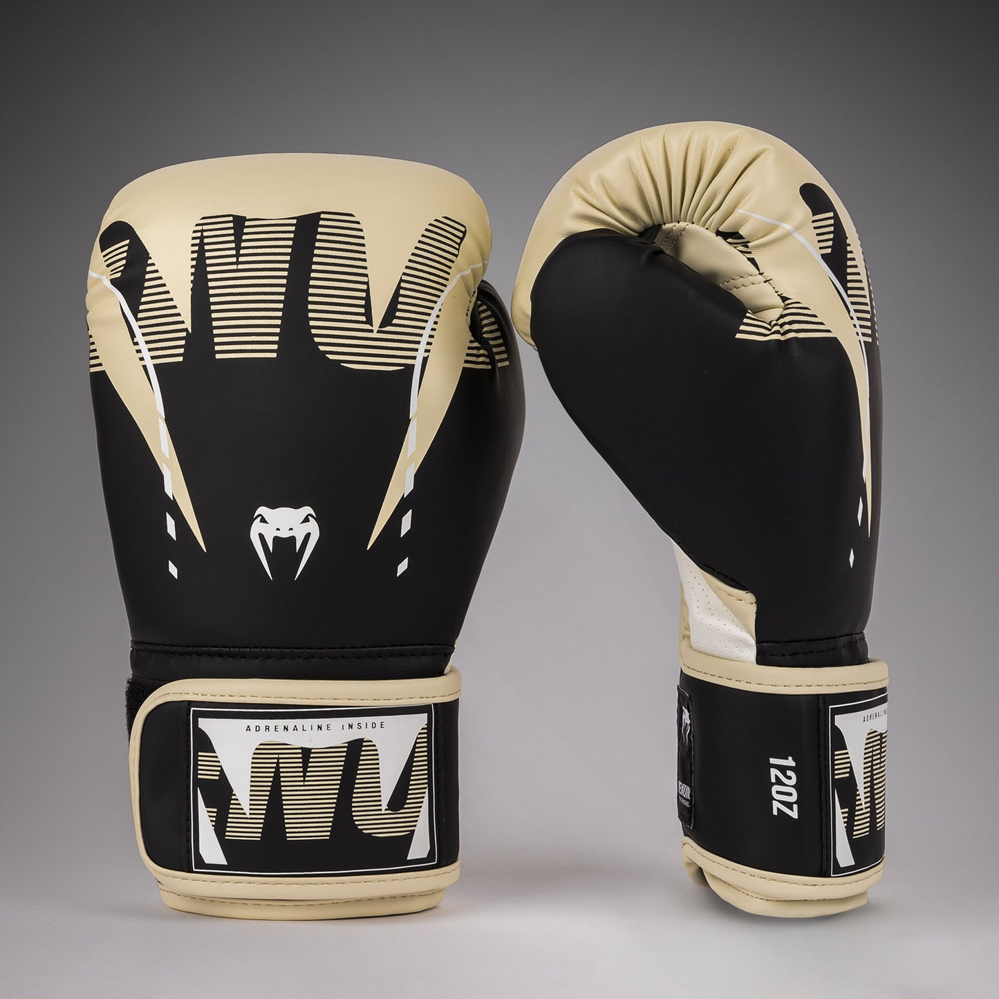 Venum Adrenaline Guantes de Boxeo – Negro/Marfil