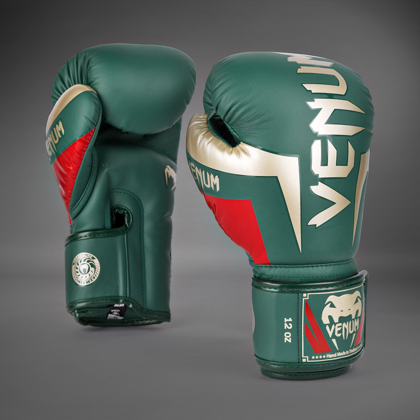 Venum Elite Guantes de Boxeo - Verde - Edición especial