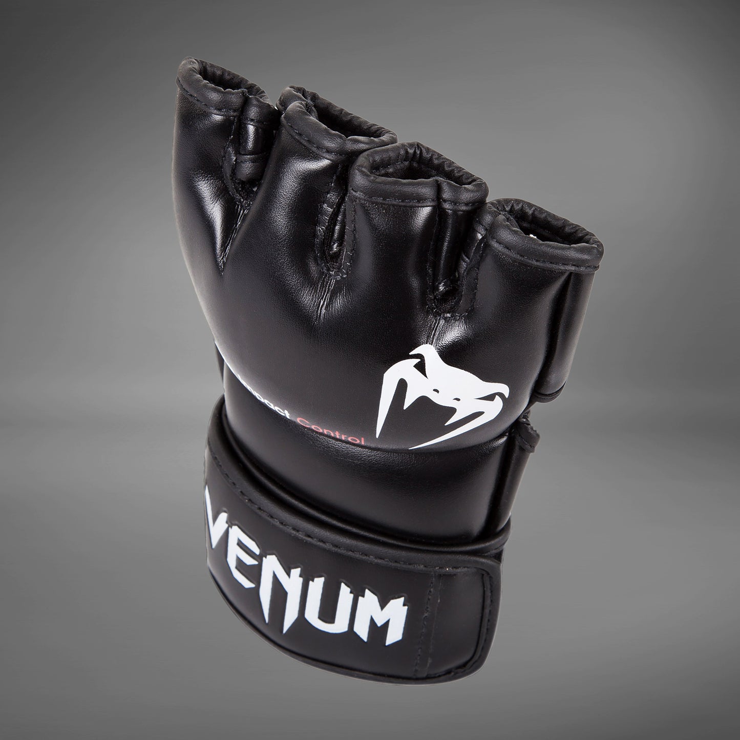Venum Impact Skintex Guantes de MMA - Negro