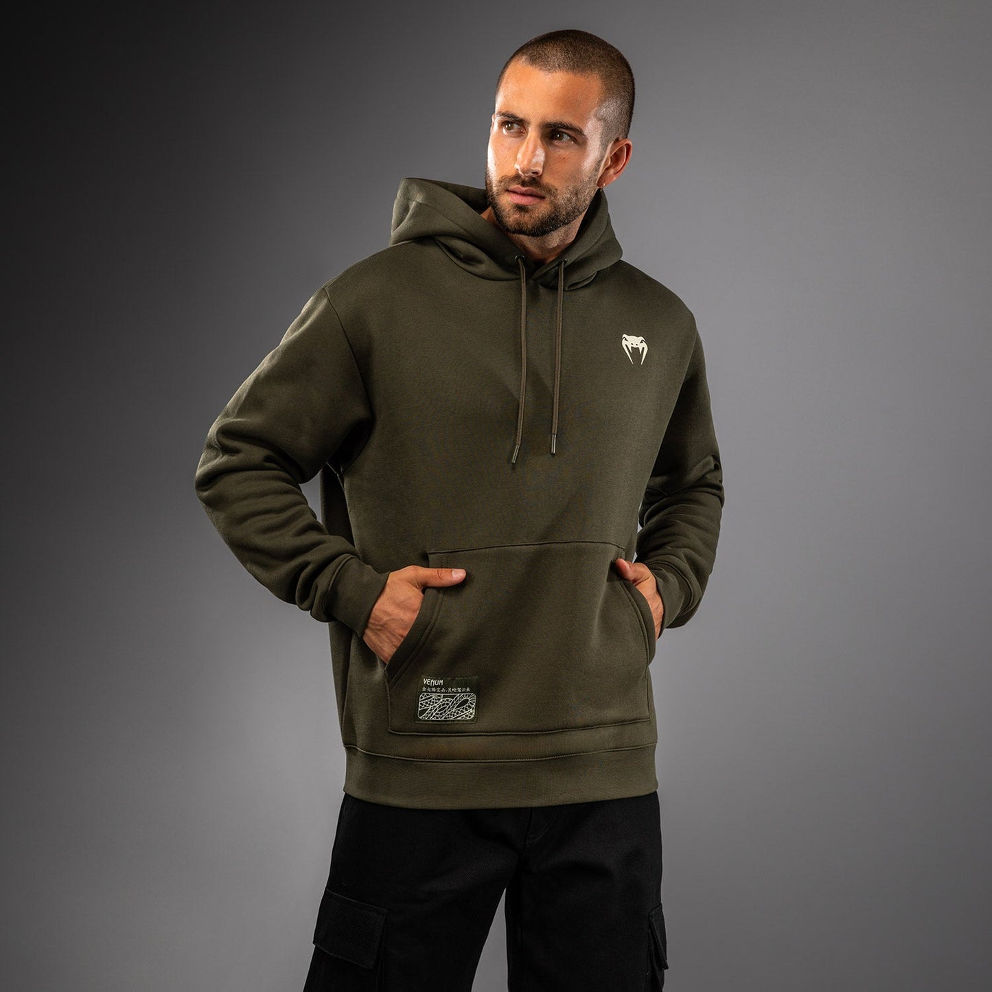 Venum Serpenti Sudadera con Capucha – Caqui/Bronce/Marfil