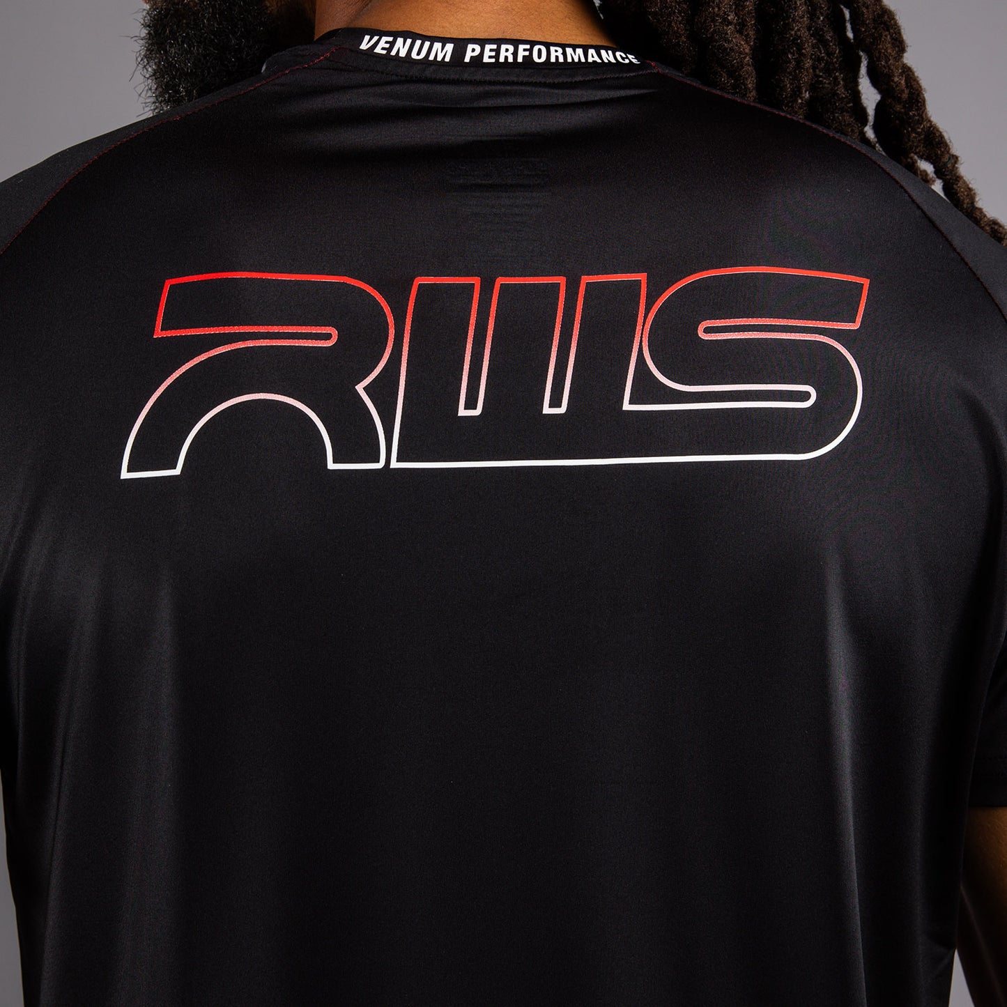 Venum x RWS 2.0 Camiseta Dry-Tech para Hombre – Negro/Rojo
