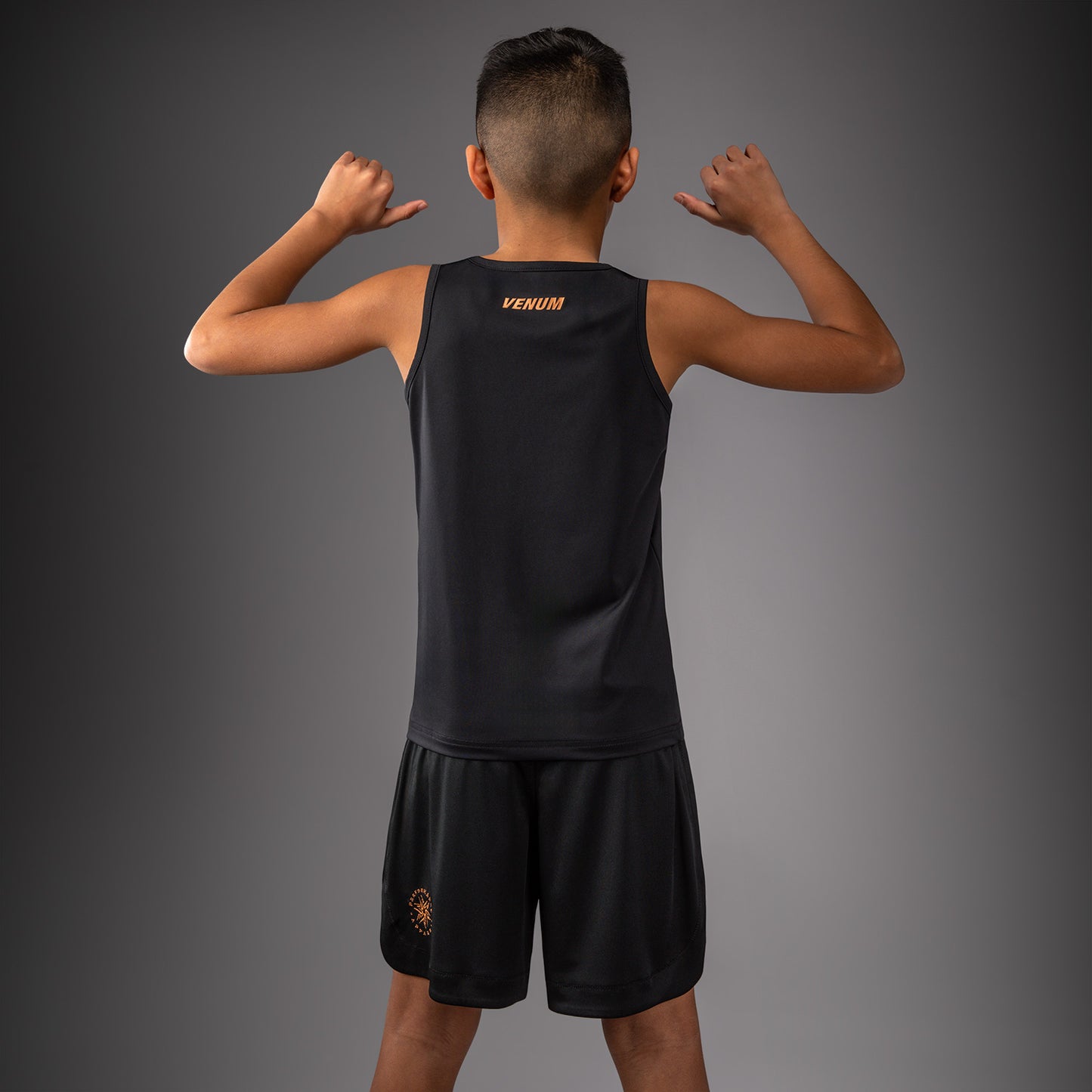 Venum Contender Camiseta de Tirantes Para Niños – Negro/Oro