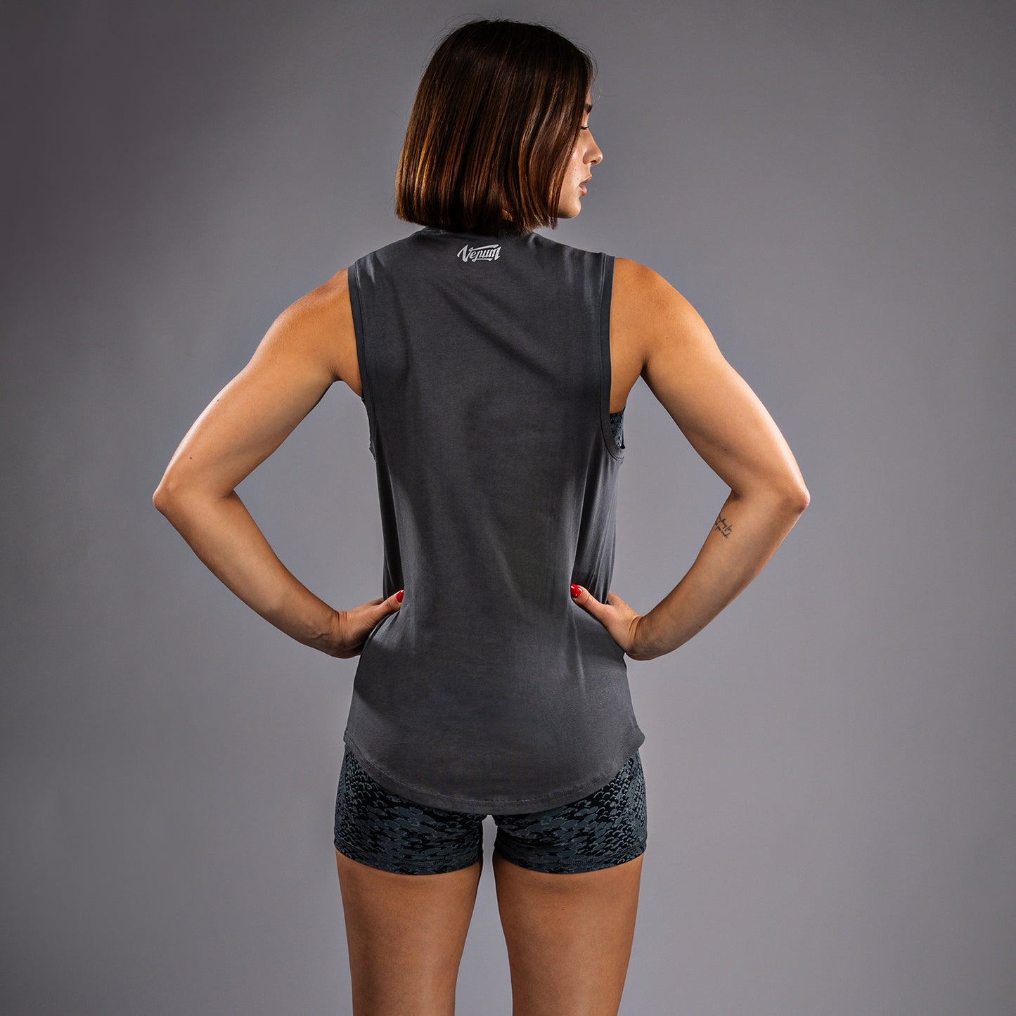 Venum Amazonia Camiseta Sin Mangas para Mujer - Gris Oscuro