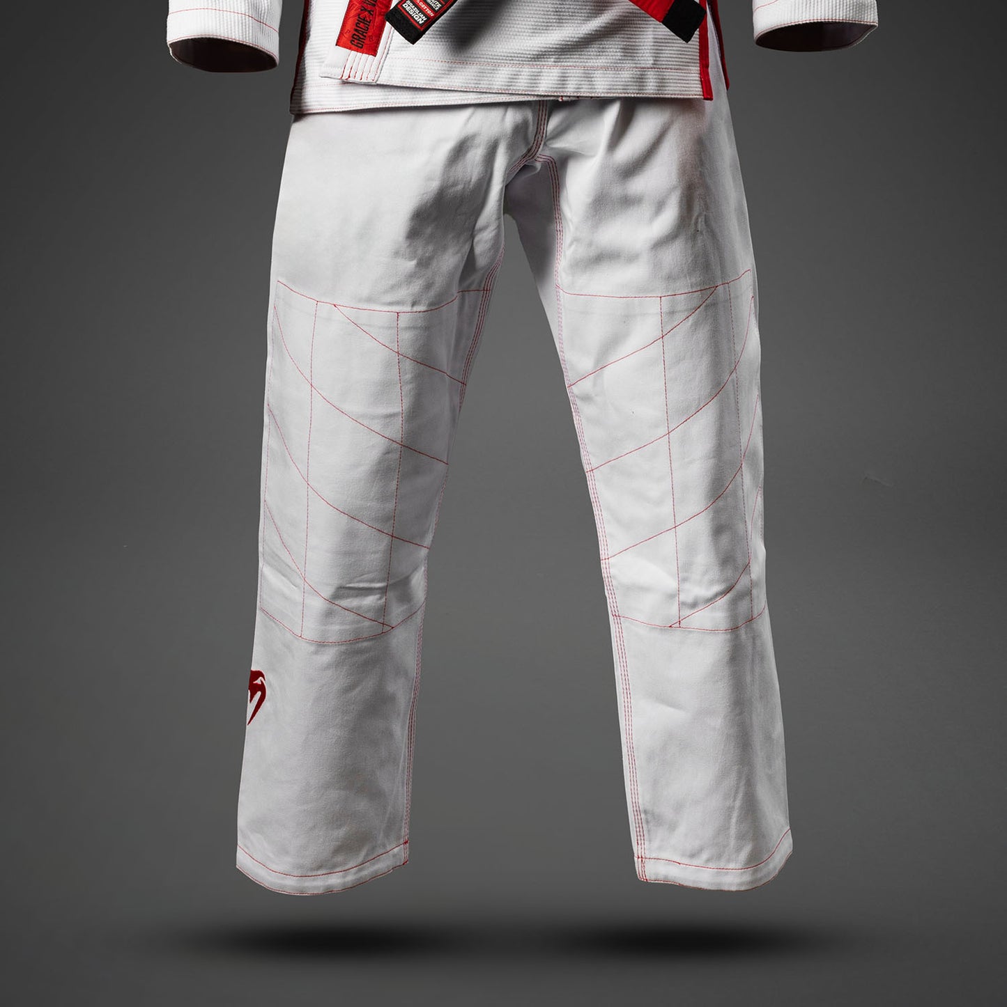 Venum x Roger Gracie Signature Kimono de BJJ - Blanco/Rojo