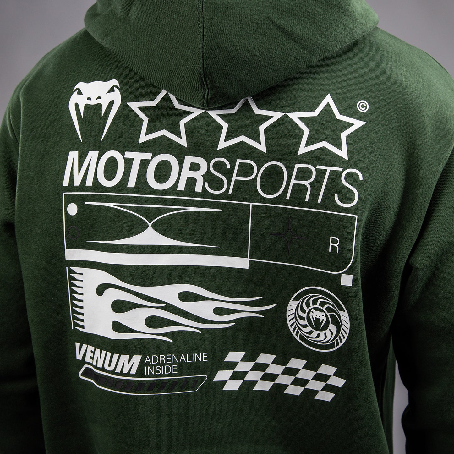 Venum Motorsport Sudadera con Capucha - Bosque Profundo