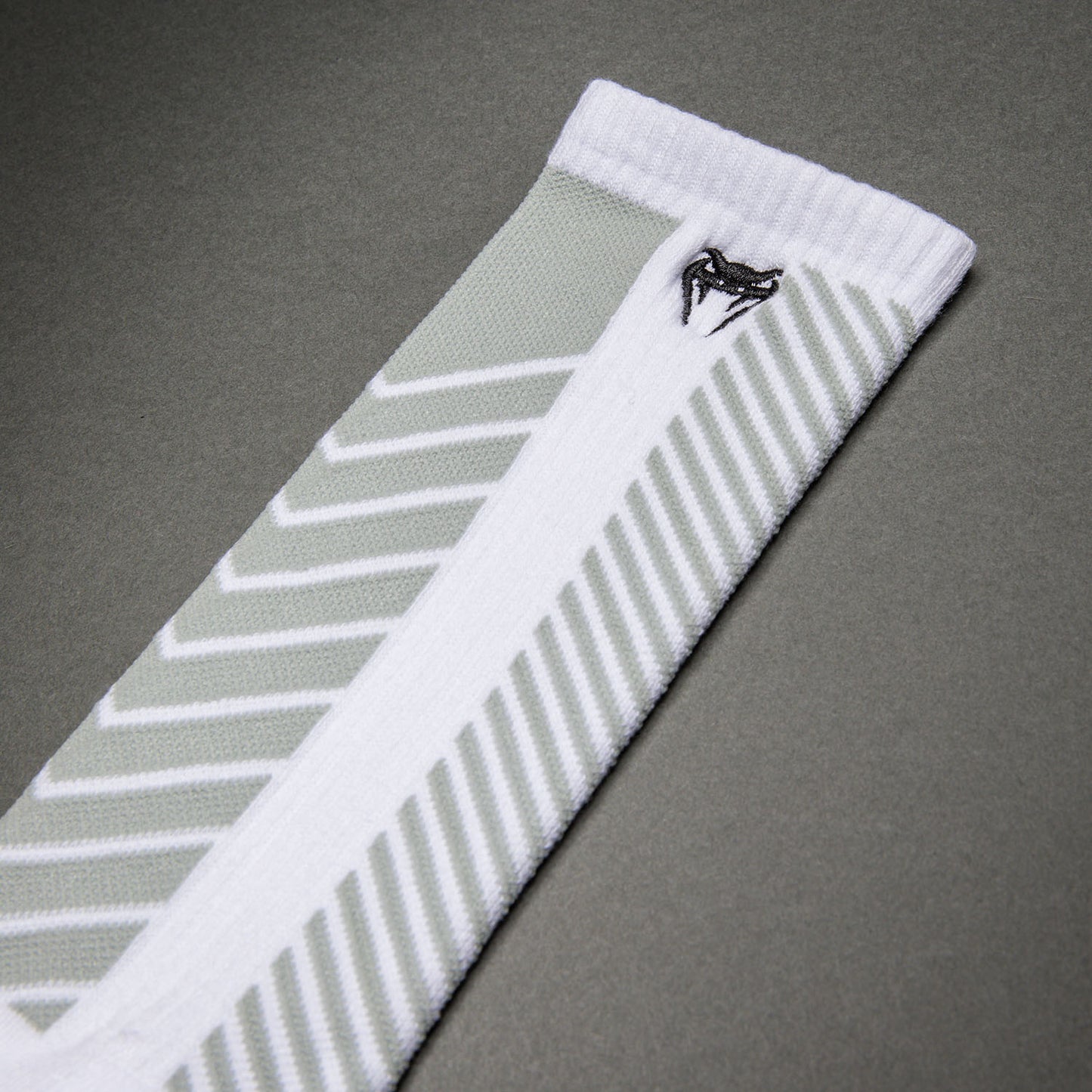 Venum Vector Calcetines Hasta la Rodilla - Blanco/Gris
