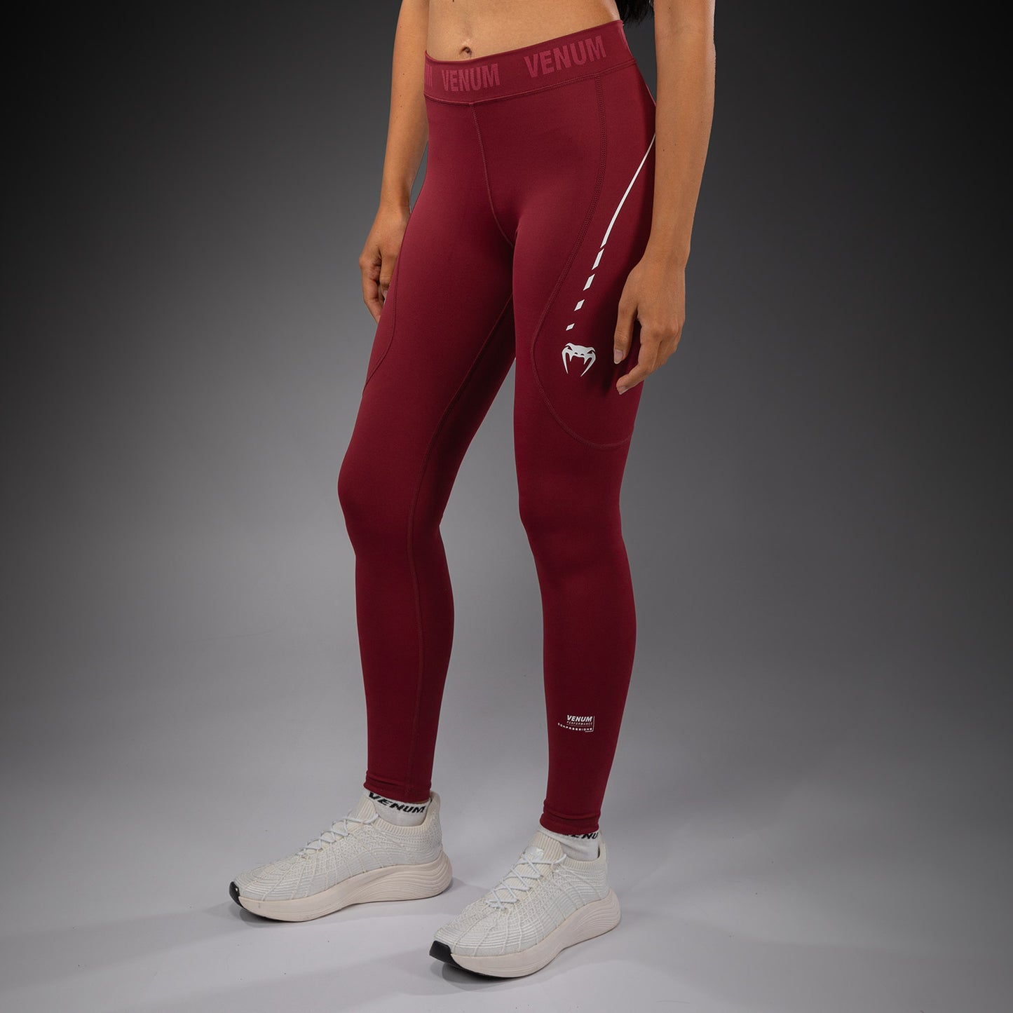 Venum Adrenaline Leggings Mujer – Burdeos/Rosa