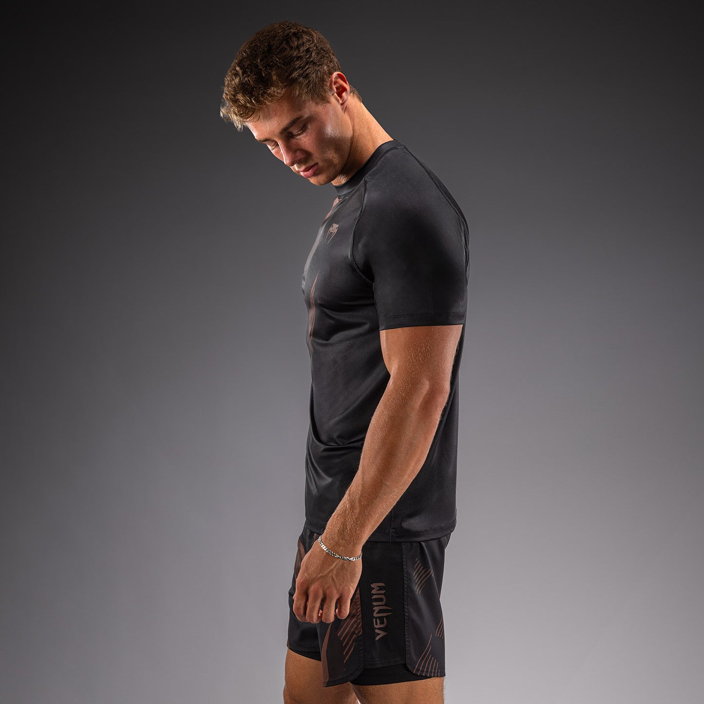 Venum No-Gi 6.0 Camiseta Dry Tech - Negro/Marrón