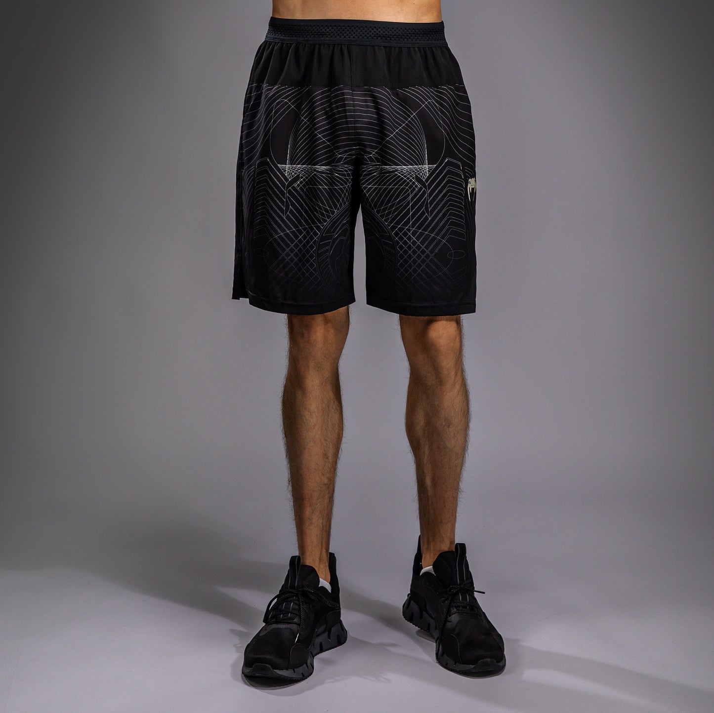 Venum G-Fit Air Pantalones Cortos de Entrenamiento para Hombre - deep Black/desert Sand