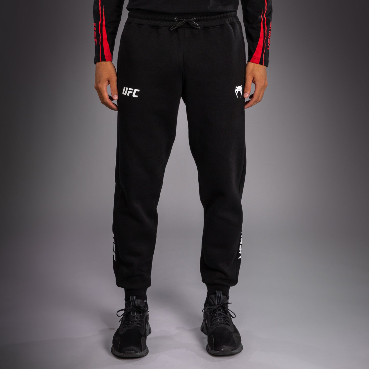 Venum UFC Unity by Venum Authentic Fight Week Pantalón de Algodón para Hombre - Negro