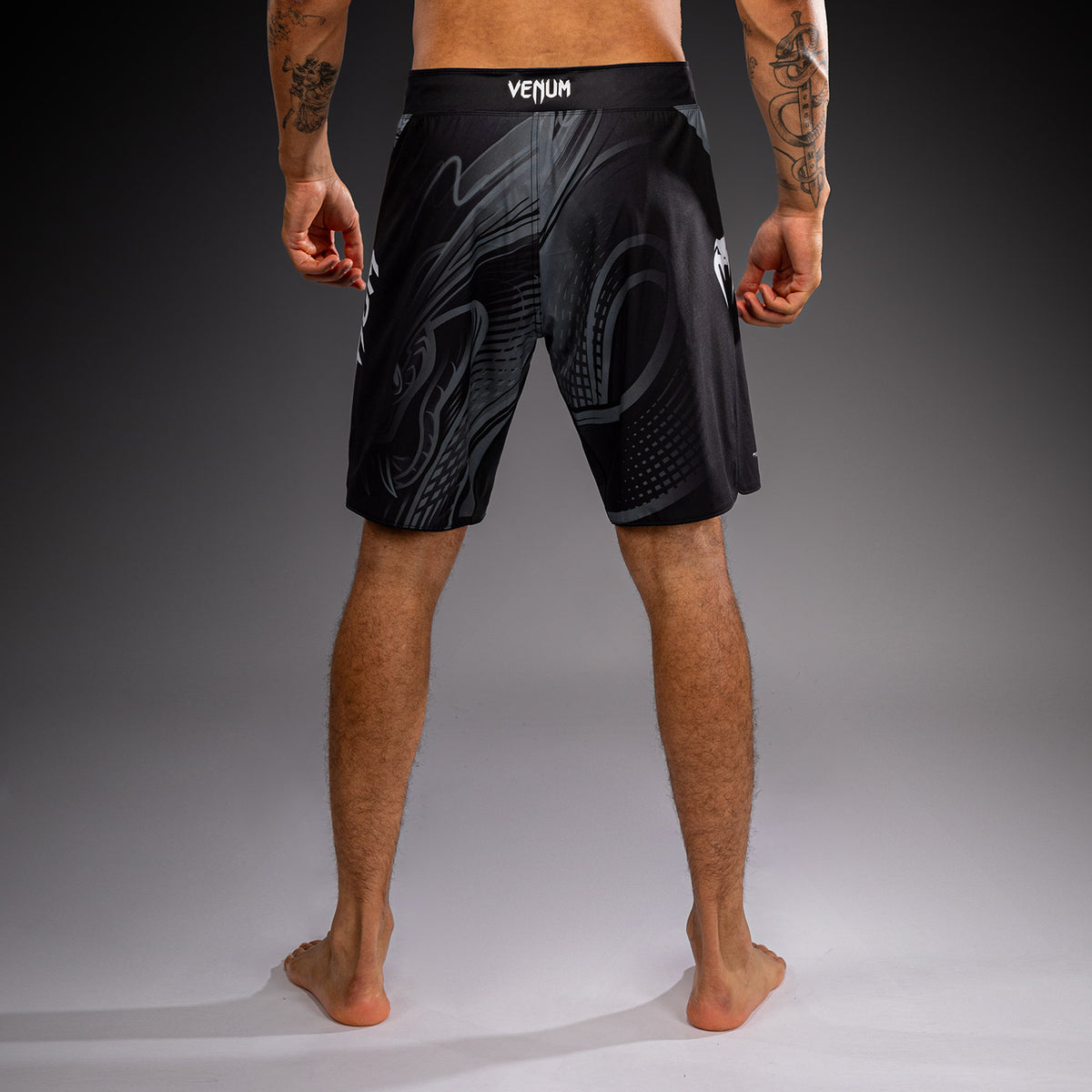 Venum Crimson Viper 2.0 Fightshorts - Negro/Gris