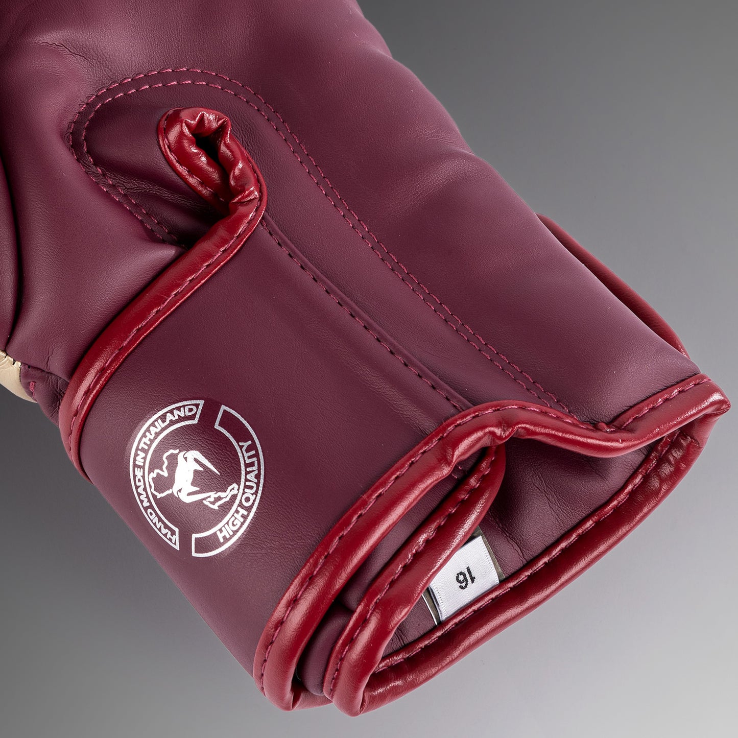 Venum Elite Guantes de Boxeo - Borgoña/Dorado