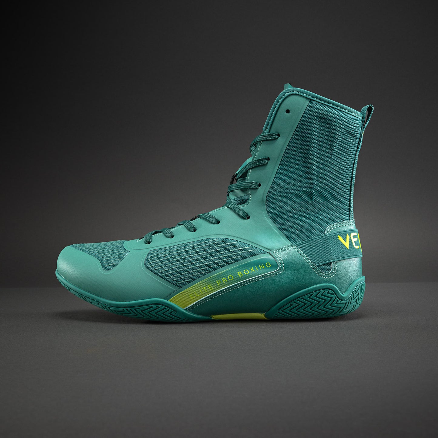 Venum Elite Neo Zapatillas de Boxeo – Verde/Amarillo Neón