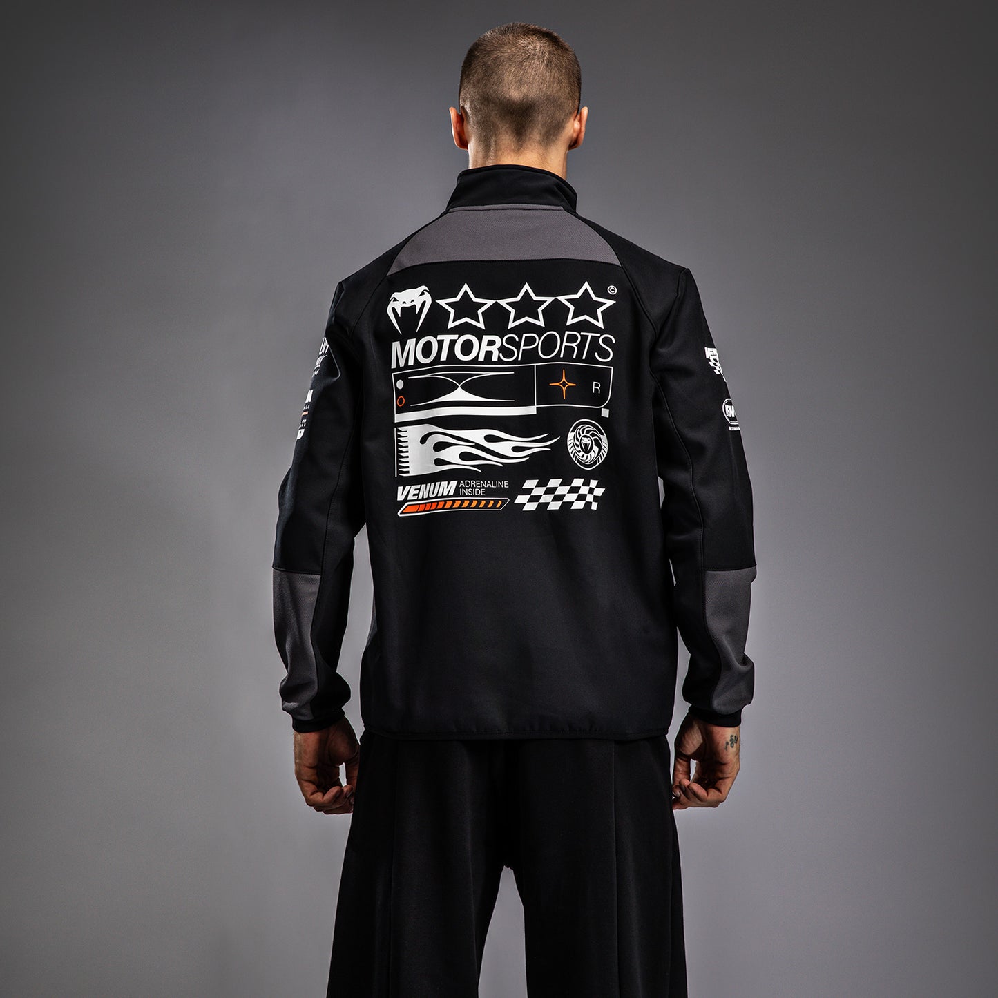 Venum Motorsport Chaqueta Softshell - Negro Profundo