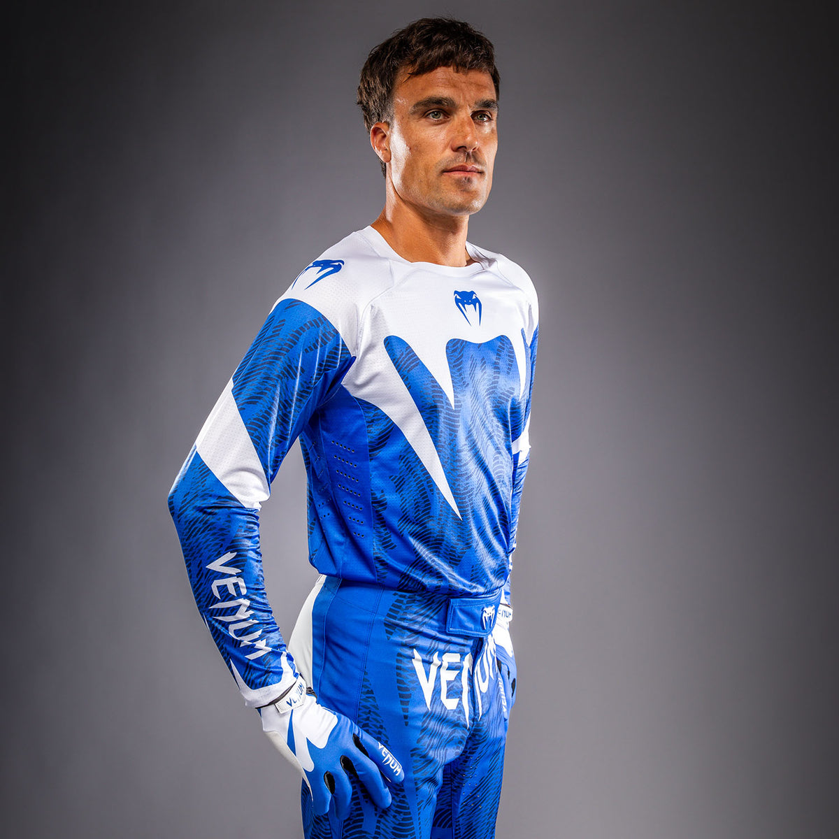 Venum MX Elite Camiseta de Motorsports - Azul