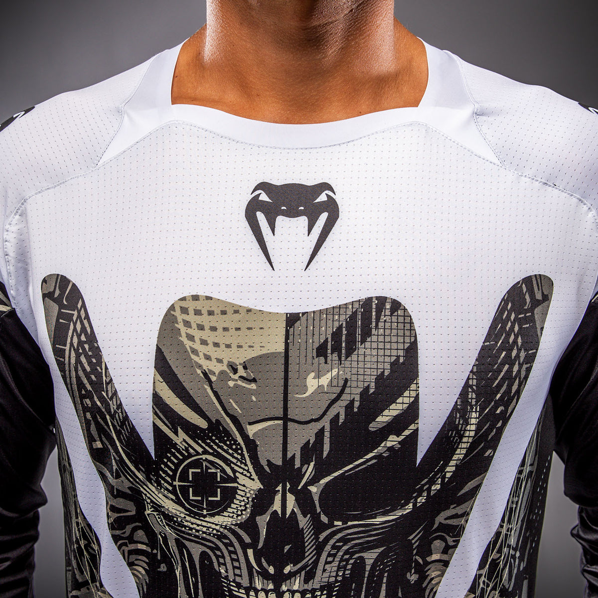 Venum MX Elite Camiseta de Motorsports - Negro/Arena