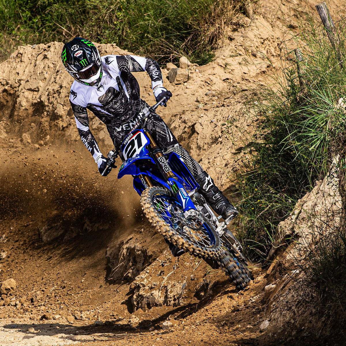 Venum MX Elite Pantalón de Motorsports - Negro/Arena