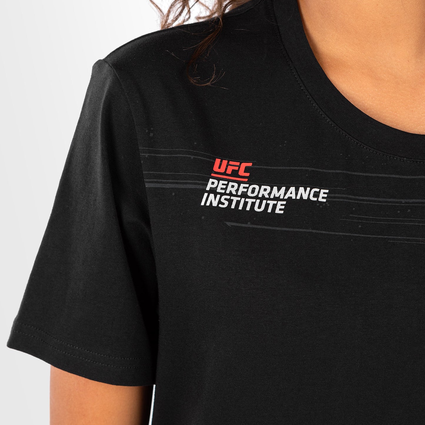 UFC Venum Performance Institute 2.0  Camiseta de mujer - Negra/Roja