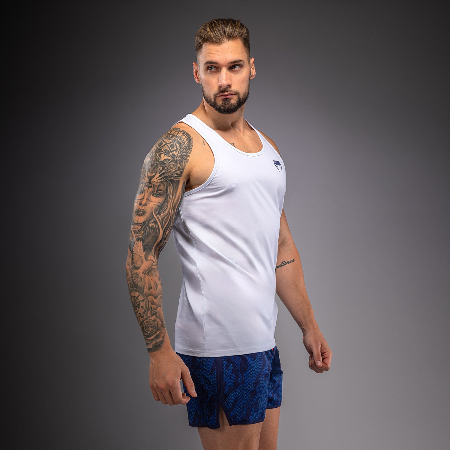 Venum Aqua Camiseta de Tirantes – Blanco/Azul