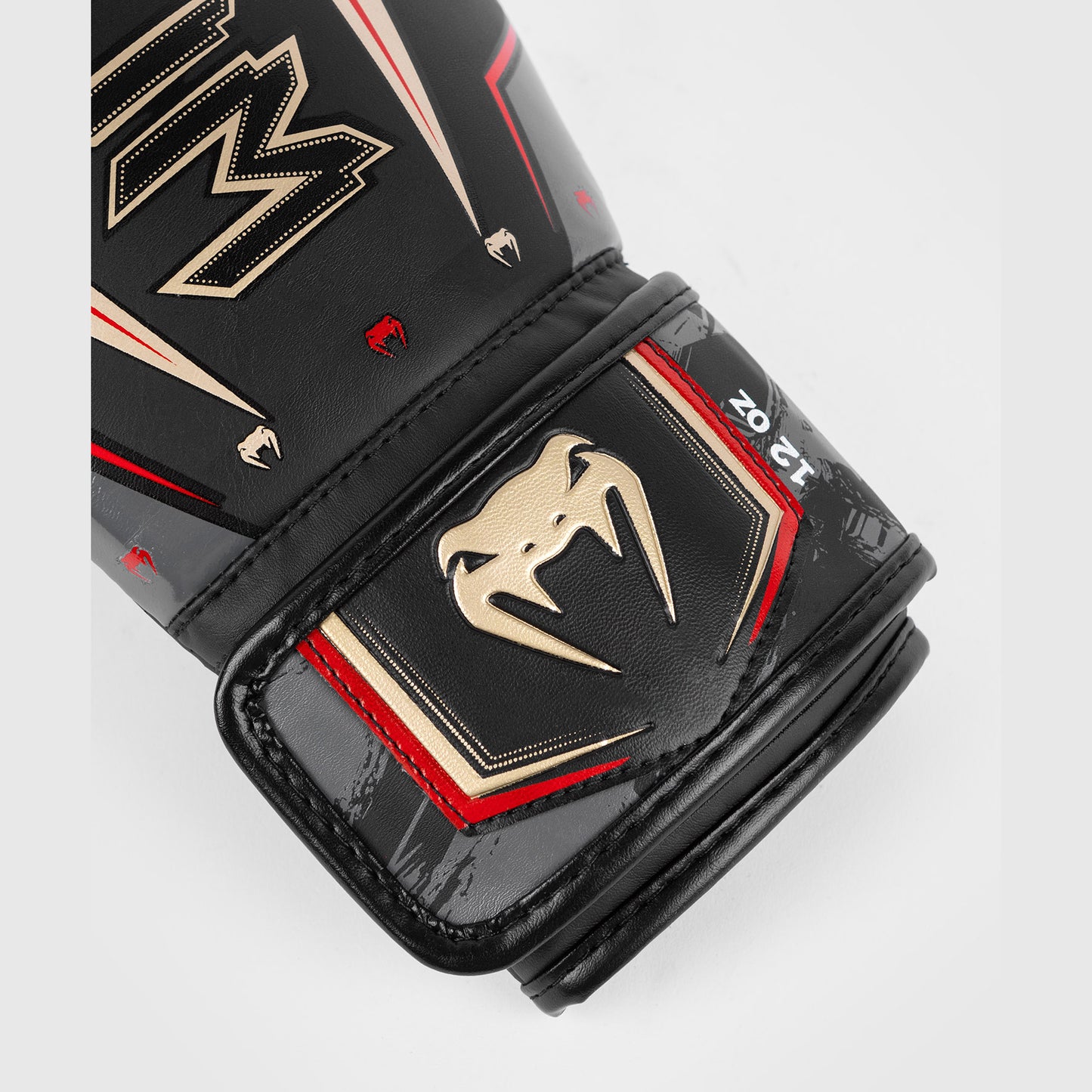 Venum Elite Evo Guantes de Boxeo - Negro/Dorado/Rojo
