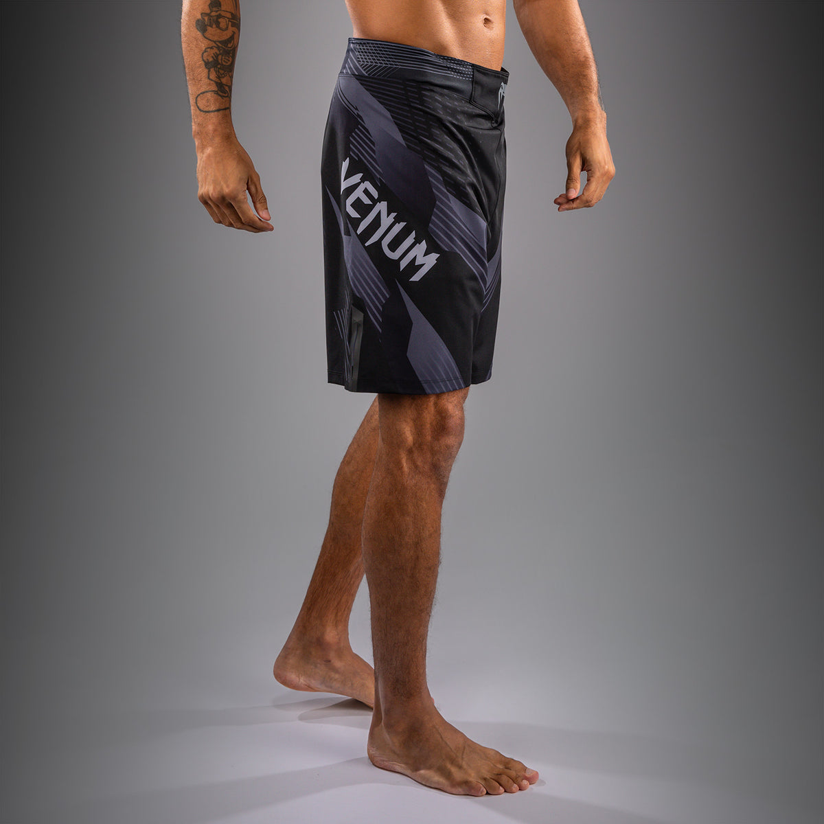 Venum No-Gi 6.0 Pantalón Corto de Combate - Negro/Gris