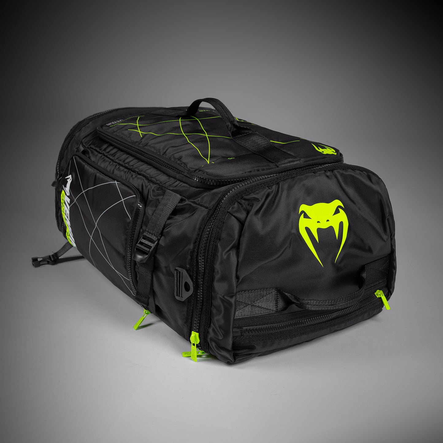 Venum Training Camp 4.0 Bolsa de deporte - Negro/Verde neón