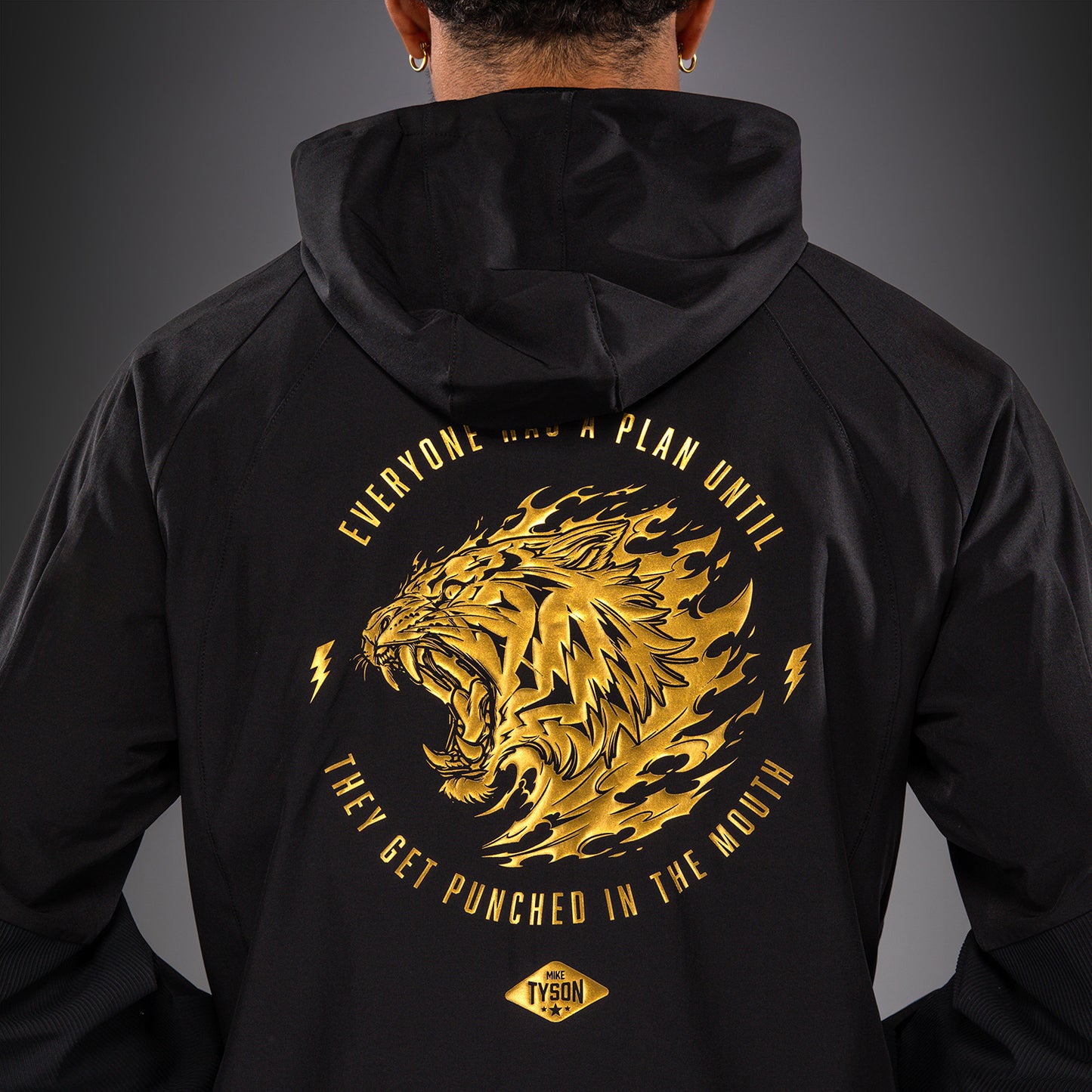 Venum x Mike Tyson Tiger Chaqueta de Chándal Tiger - Negro/Oro