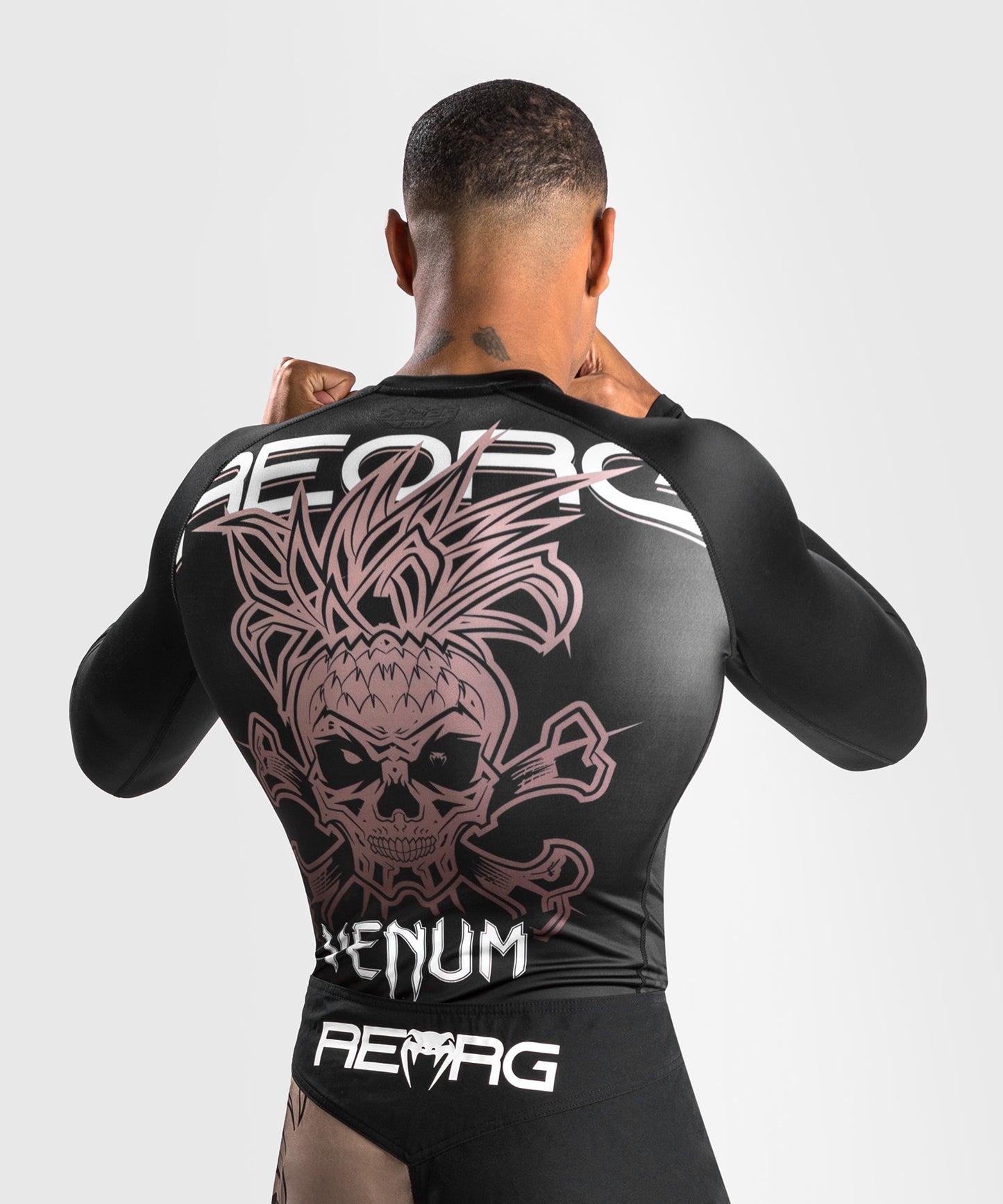 Camiseta de Compresión Venum Reorg - Mangas Largas - Negro