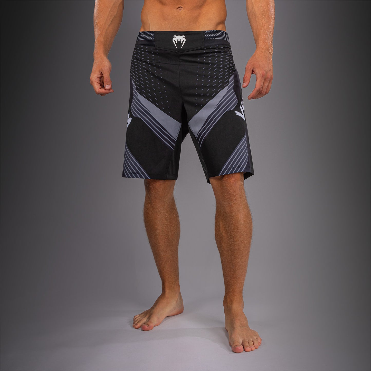 Venum No-Gi 6.0 Pantalón Corto de Combate - Negro/Blanco