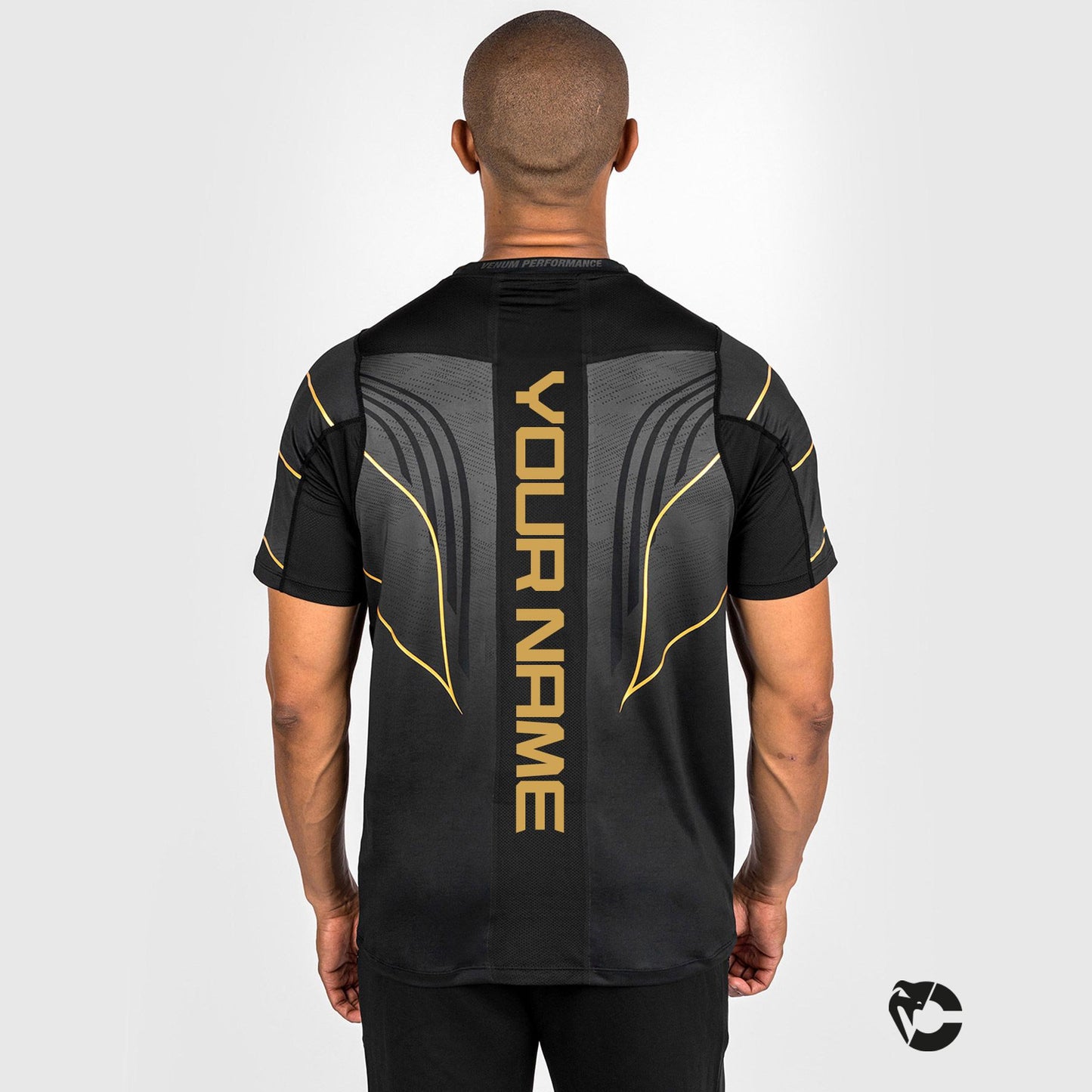 Camiseta auténtica personalizada UFC Venum Fight Night 2.0 para hombre - Campeón