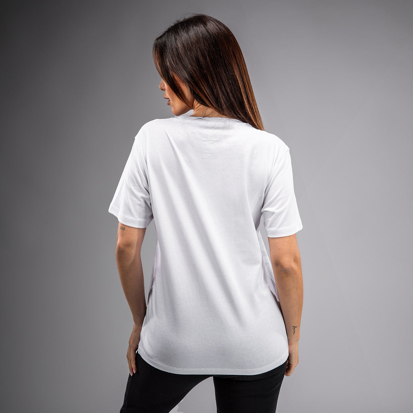 UFC Fusion by Venum Replica Camiseta de Manga Corta para Mujer - Blanco