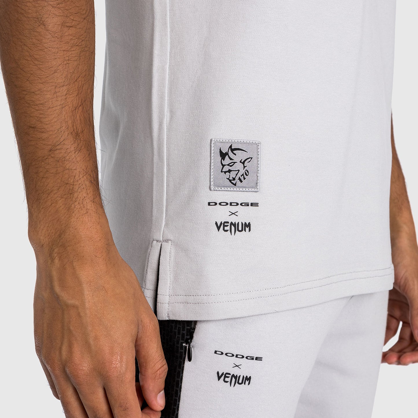 Venum x Dodge Demon 170  Polo de hombre - Gris