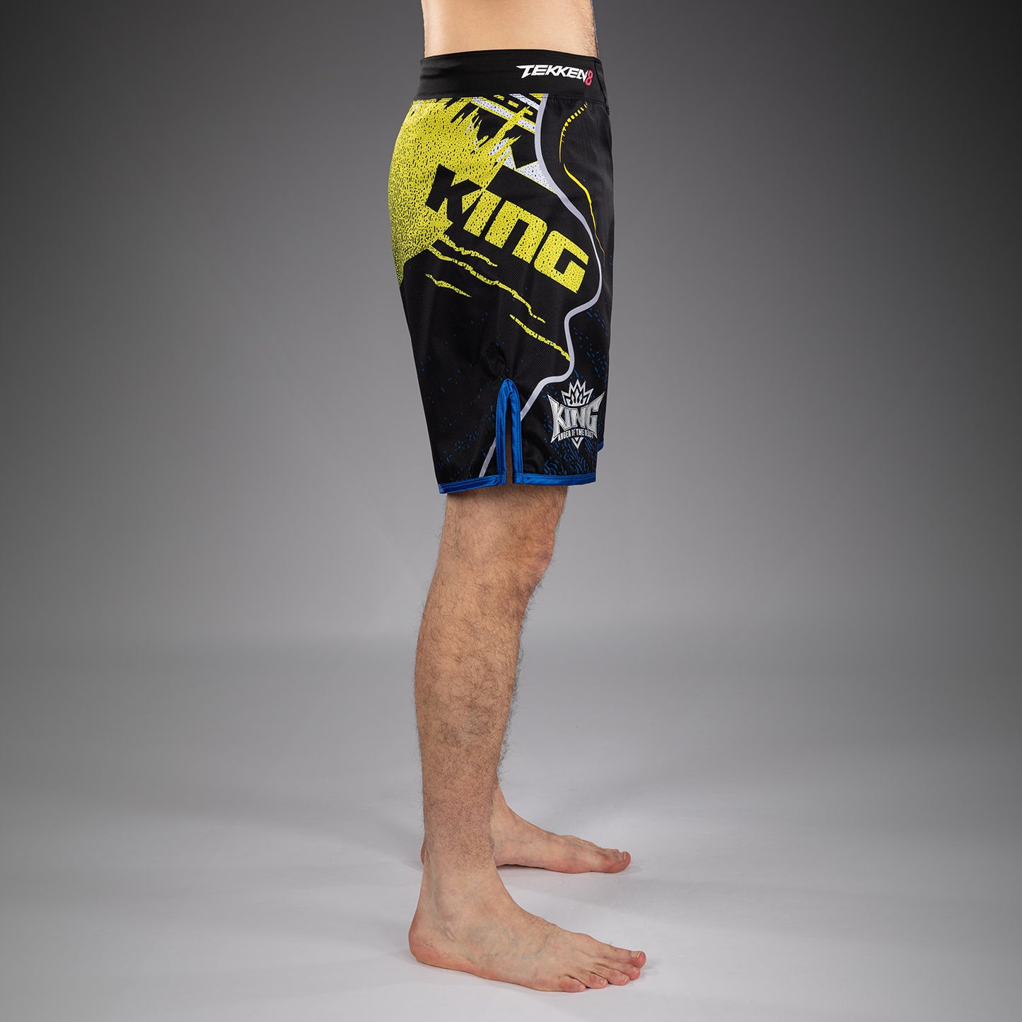 Venum x TEKKEN 8 Short de Combate King - Negro/Amarillo
