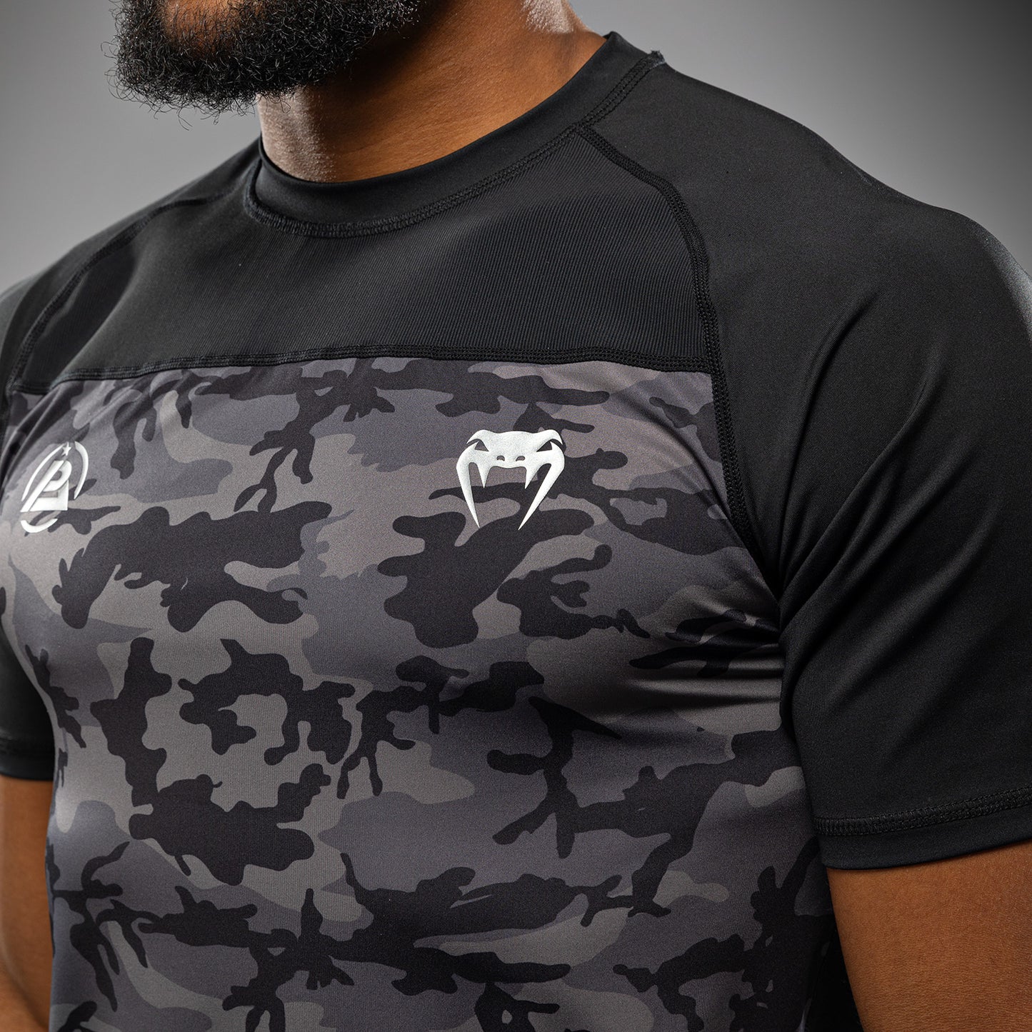 Venum x Polaris Camiseta Dry-Tech - Negro/Gris Tormenta
