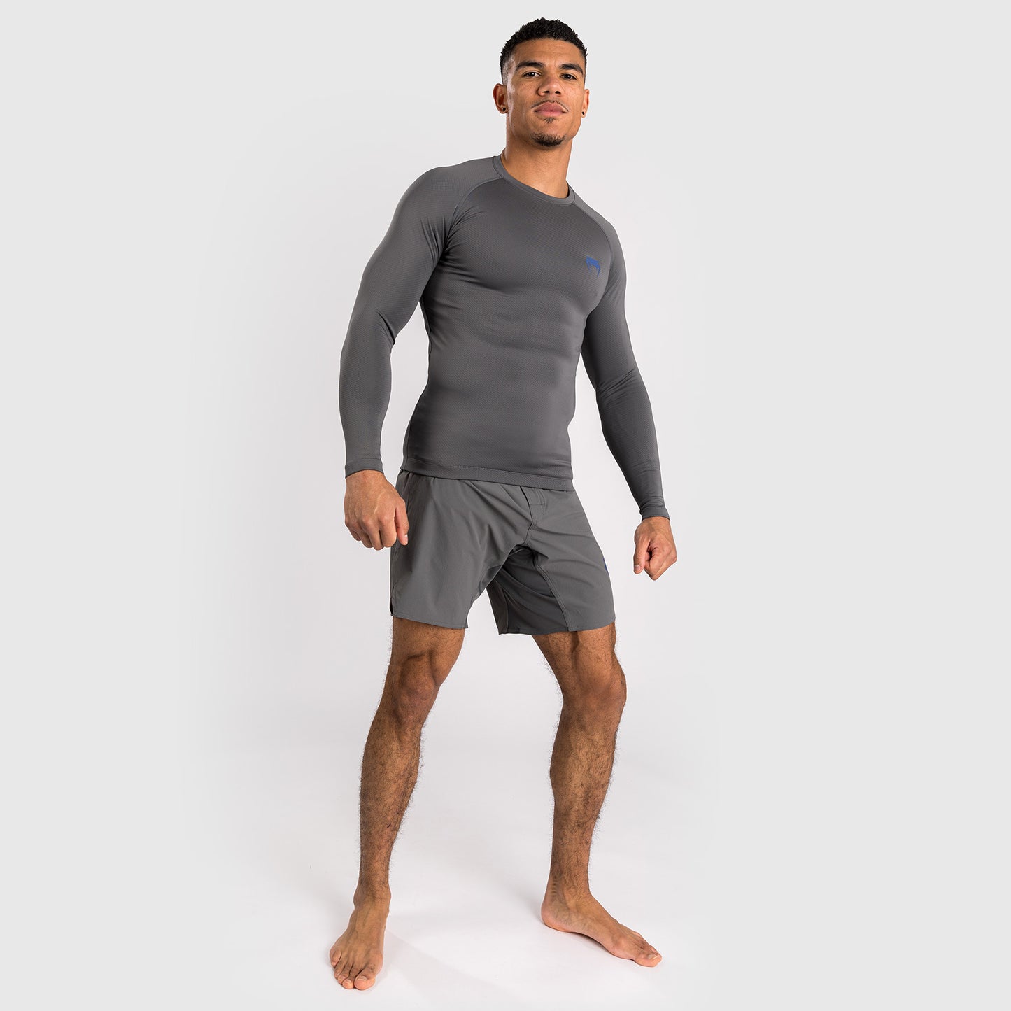 Venum Contender Lycra de manga larga para hombre - Gris