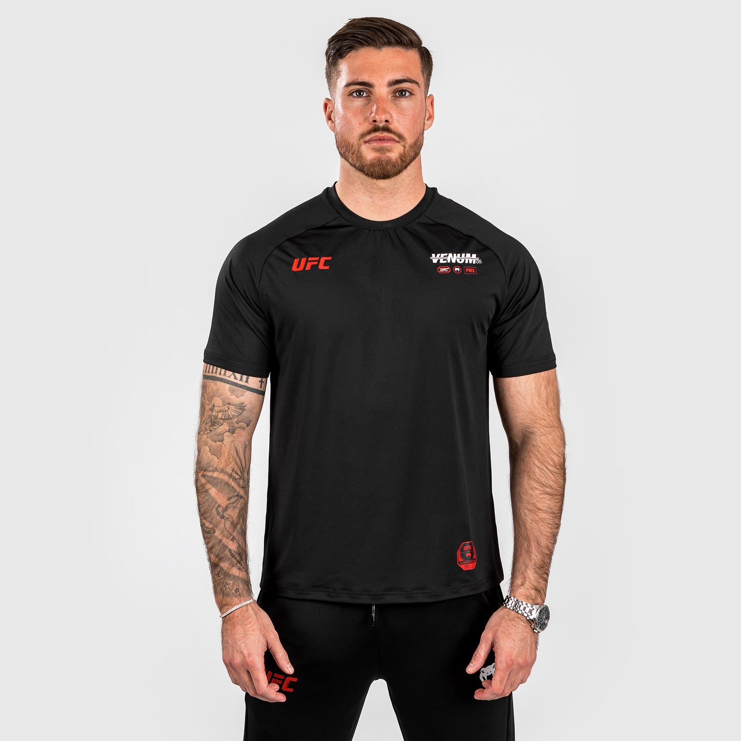 UFC Adrenaline by Venum Fight Week Camiseta Dry-tech para Hombre - Negra