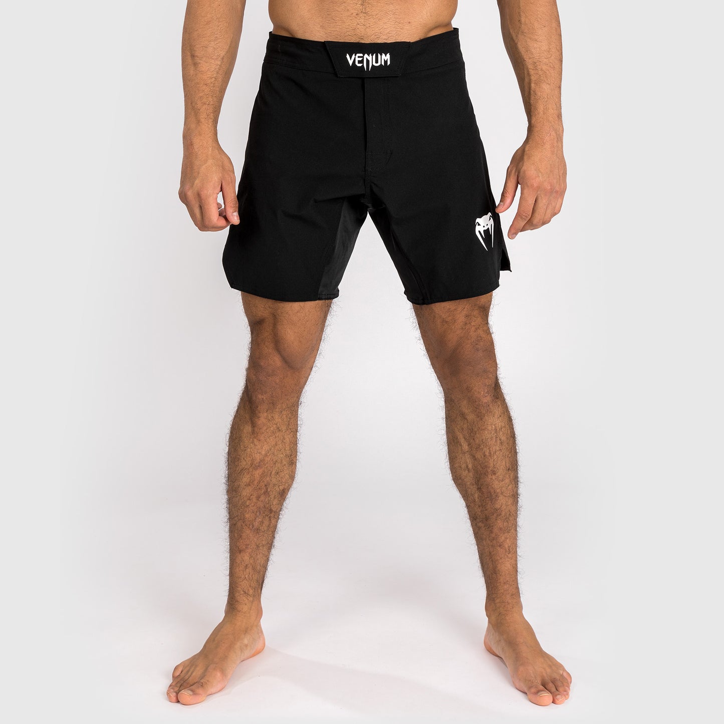 Venum Contender Pantalones cortos de lucha para hombre - Negro/Blanco