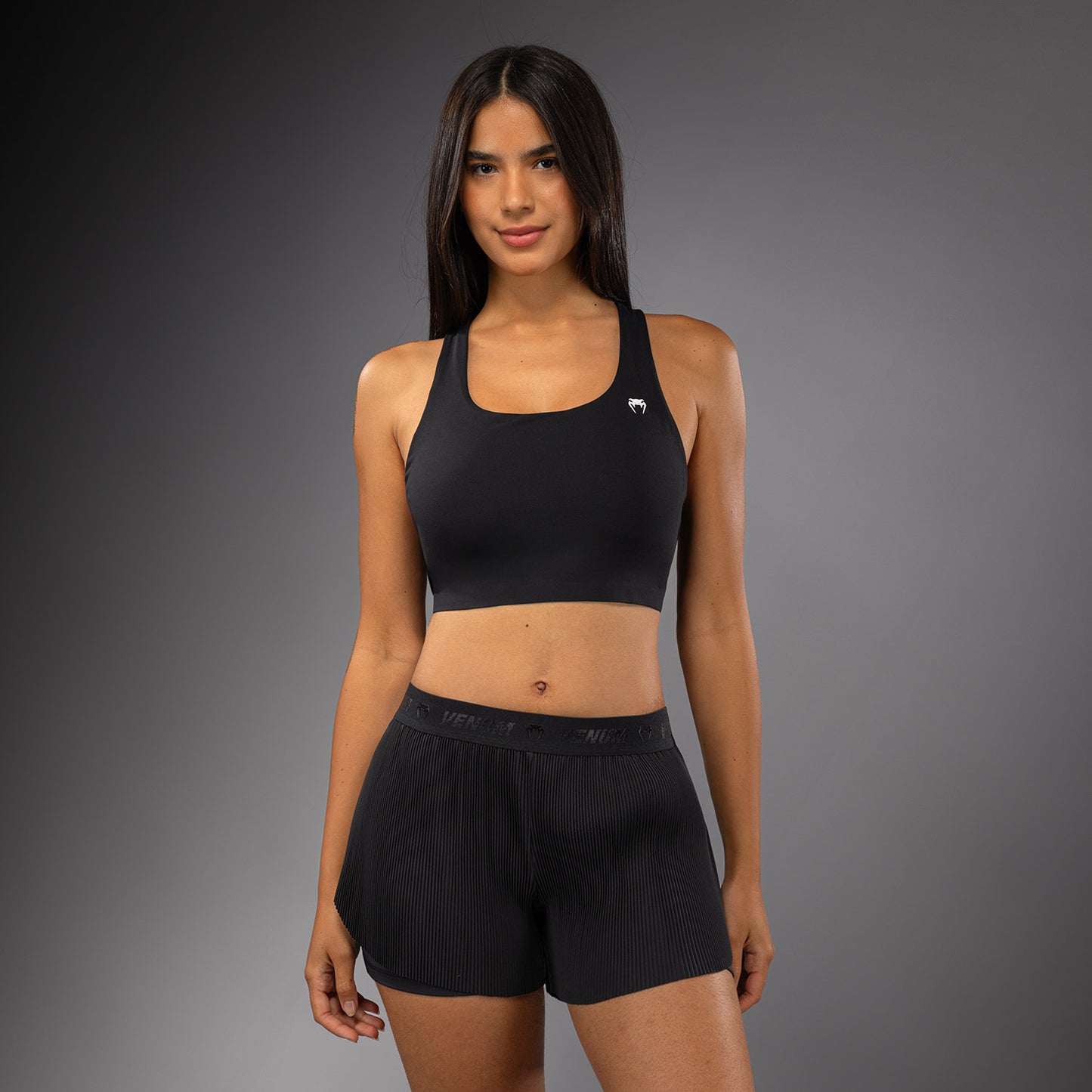 Venum Essential X Sujetador Deportivo Mujer - Negro