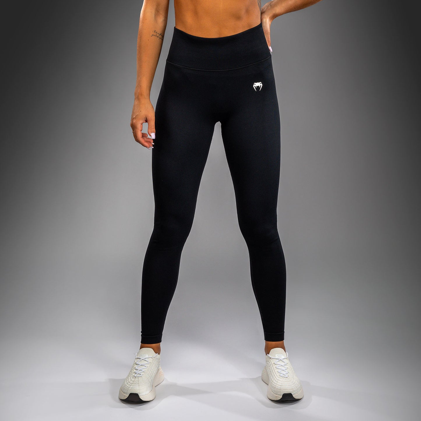Venum Sculpt Leggings Mujer – Negro/Blanco