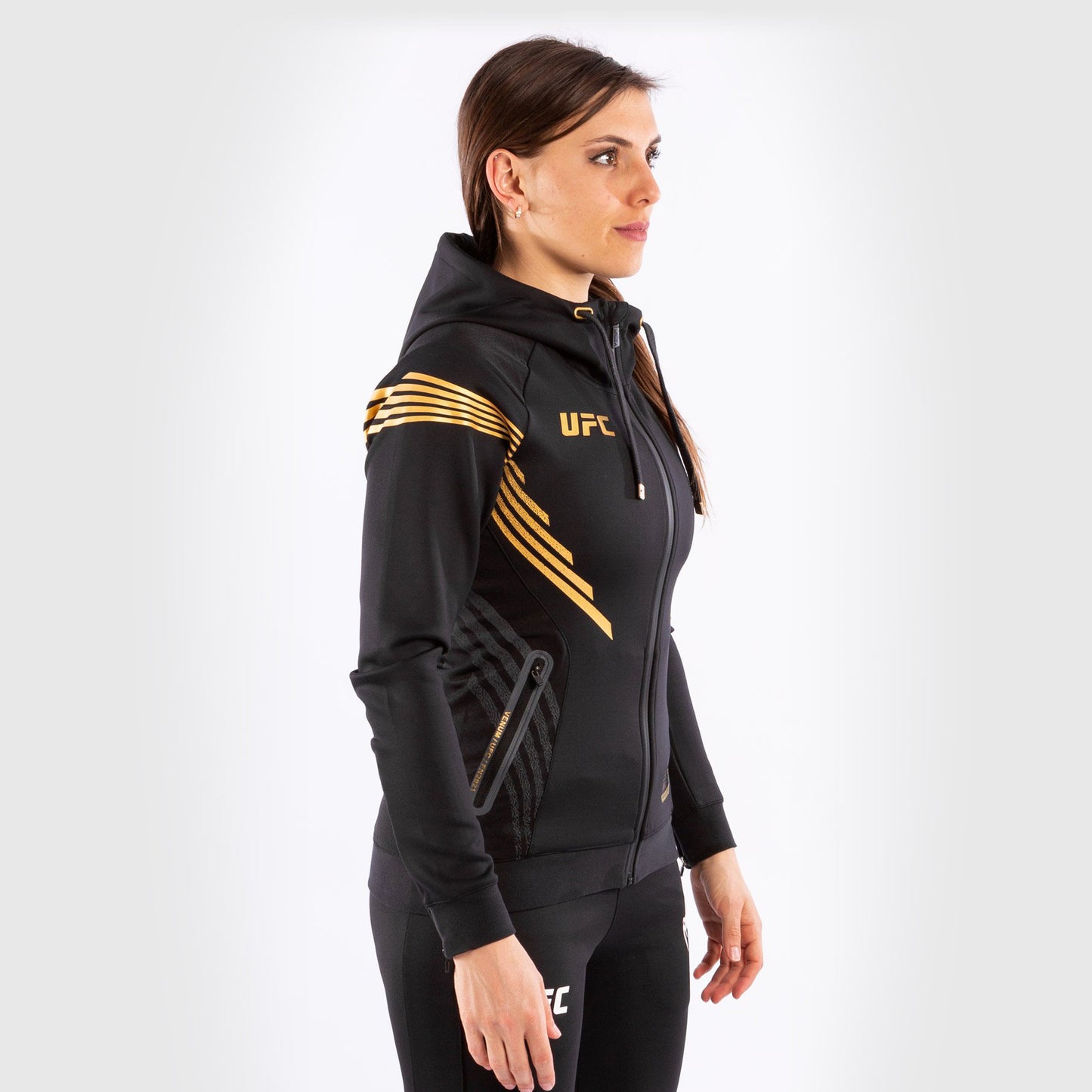 Sudadera Para Mujer Personalizada UFC Venum Authentic Fight Night Walkout - Campeón