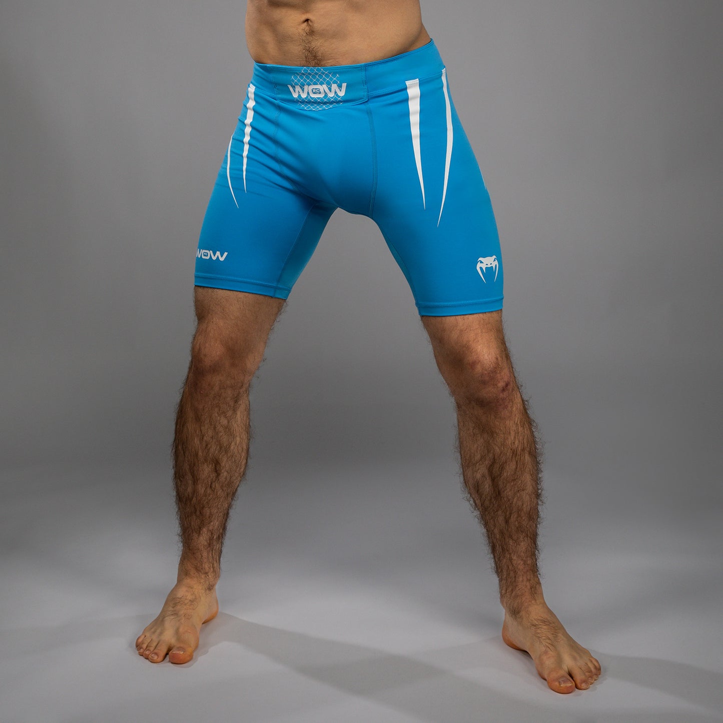 Venum x WOW FC Pantalones Vale Tudo para Hombre - Azul Pacífico