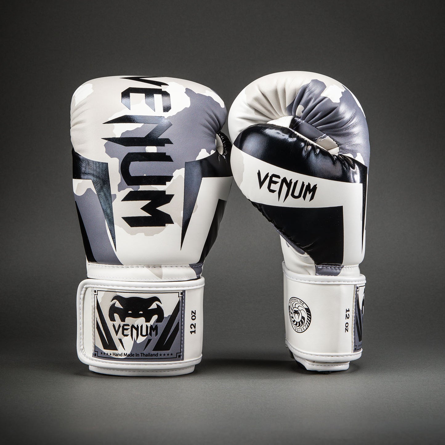 Venum Elite Guantes de Boxeo - Blanco/Gris Claro