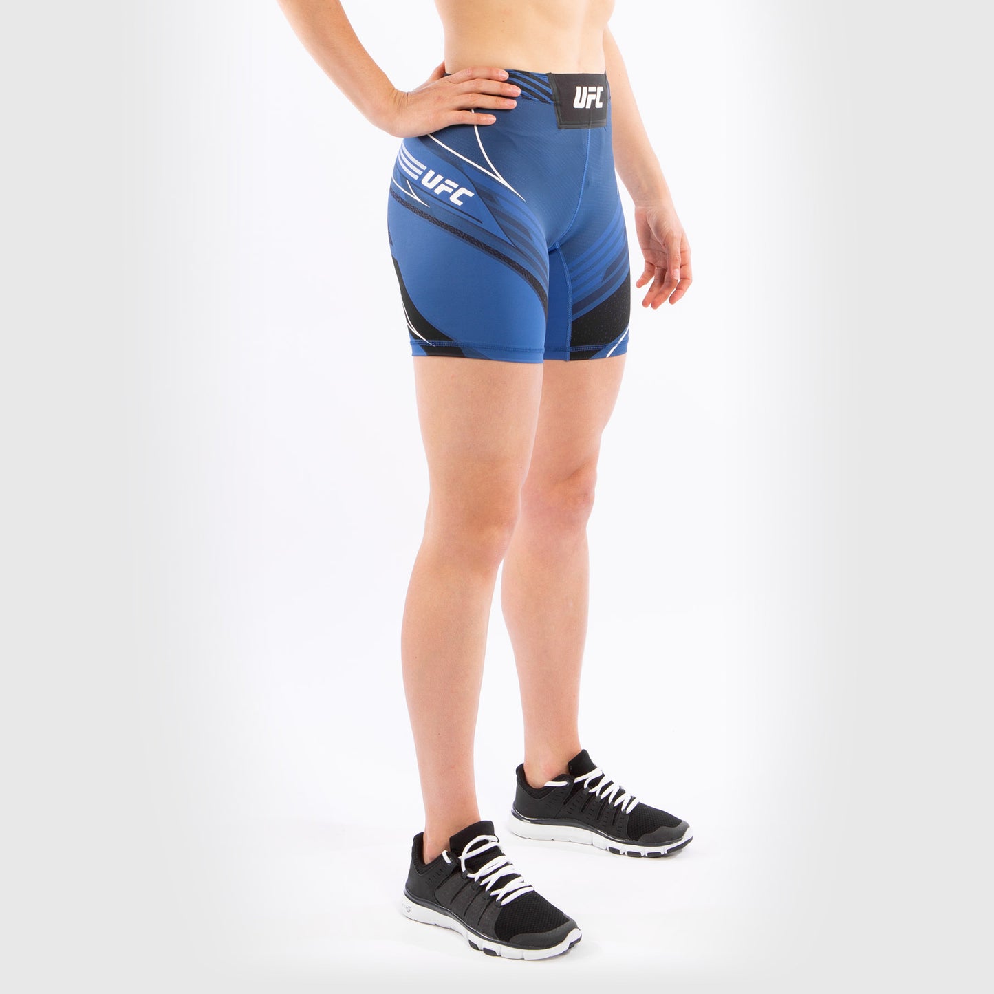 Pantalón De Vale Tudo Para Mujer UFC Venum Authentic Fight Night – Modelo Largo - Azul