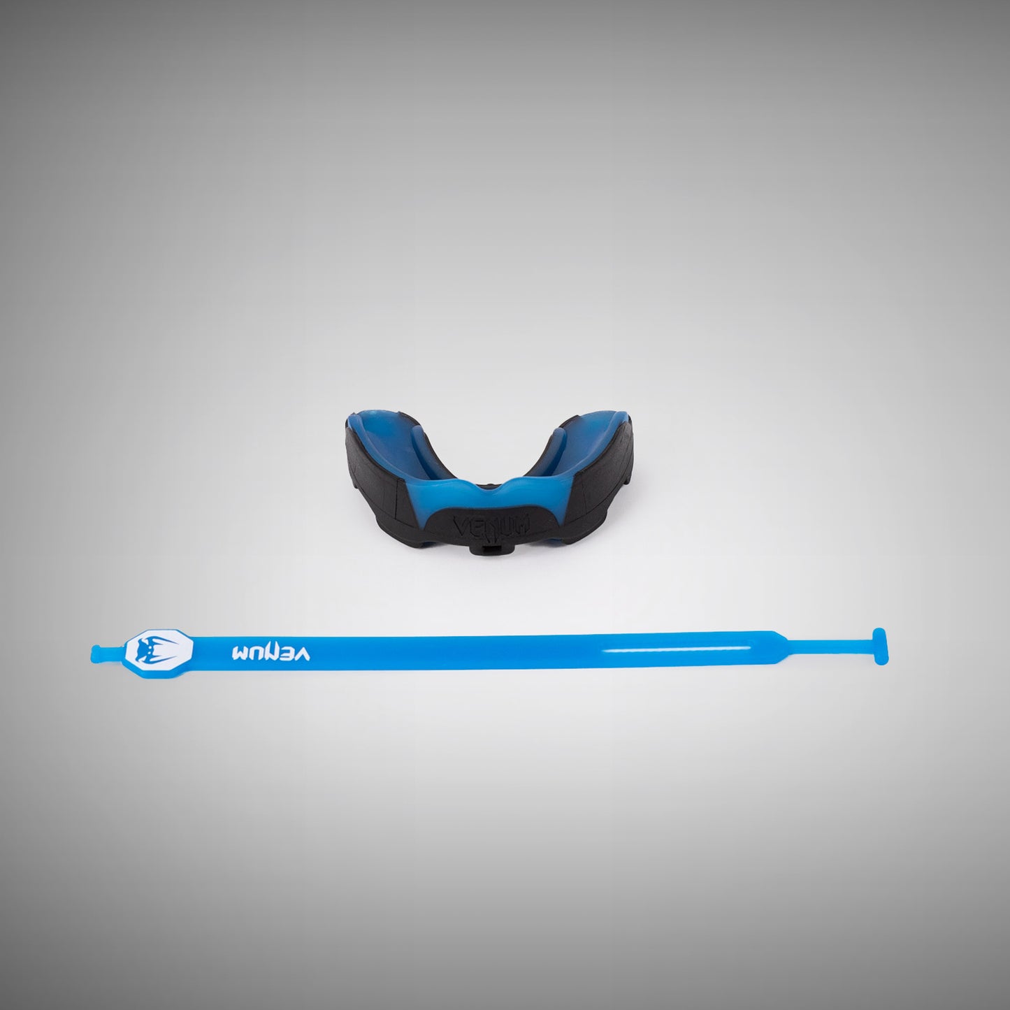 Venum Predator Protector Bucal con Correa/sin Correa - Negro/Azul