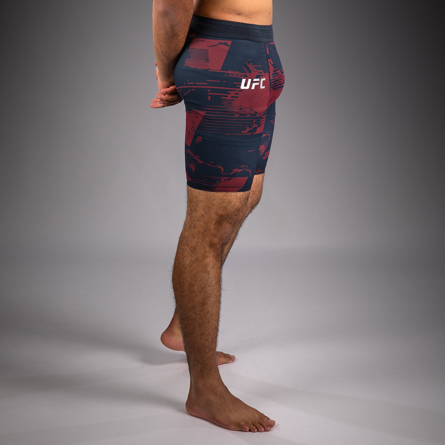 UFC Zenith by Venum Authentic Fight Week Short Vale Tudo Performance Hombre - Azul marino/Burdeos/Plateado