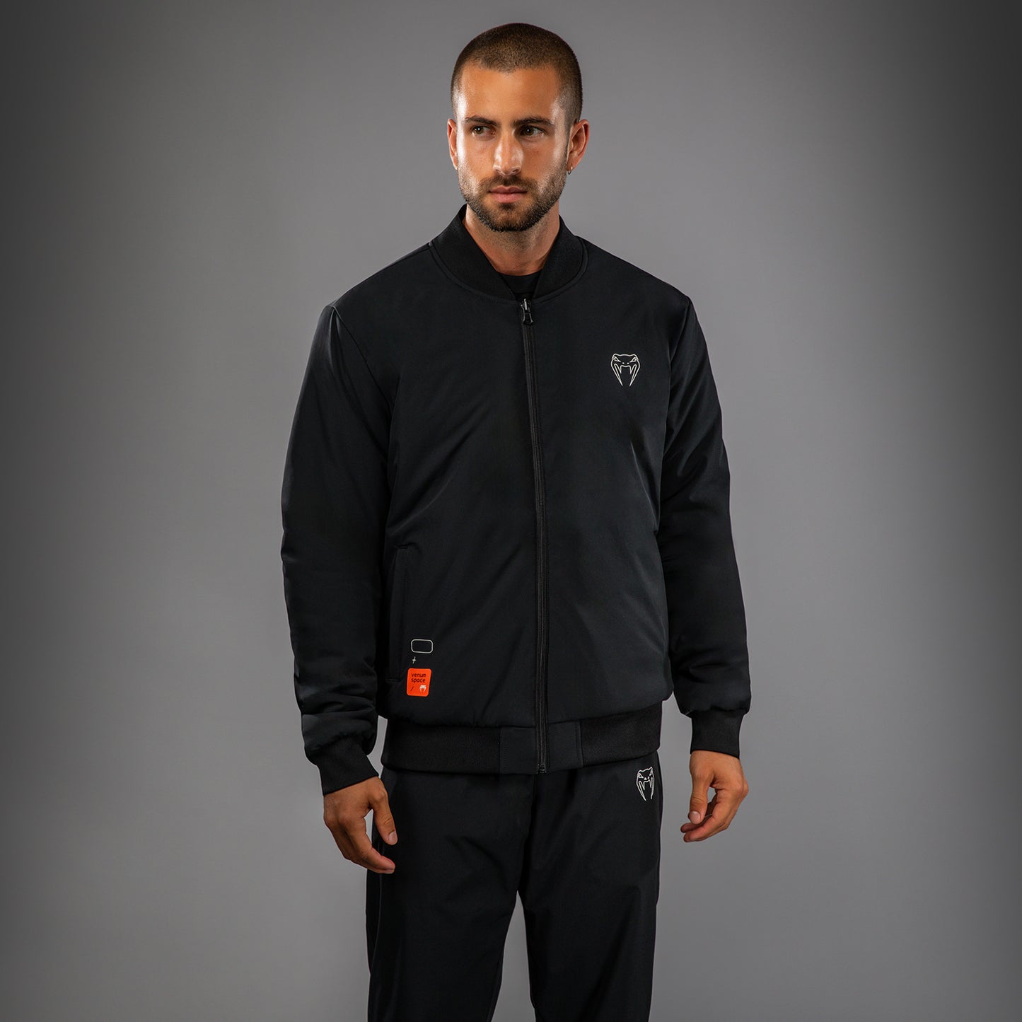 Venum Eclipse Cazadora Bomber – Negro/Hueso