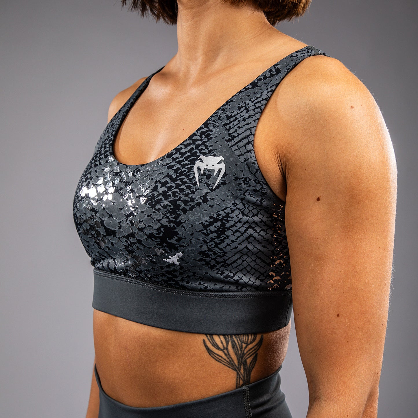 Venum Amazonia Sujetador deportivo para Mujer - Gris Oscuro