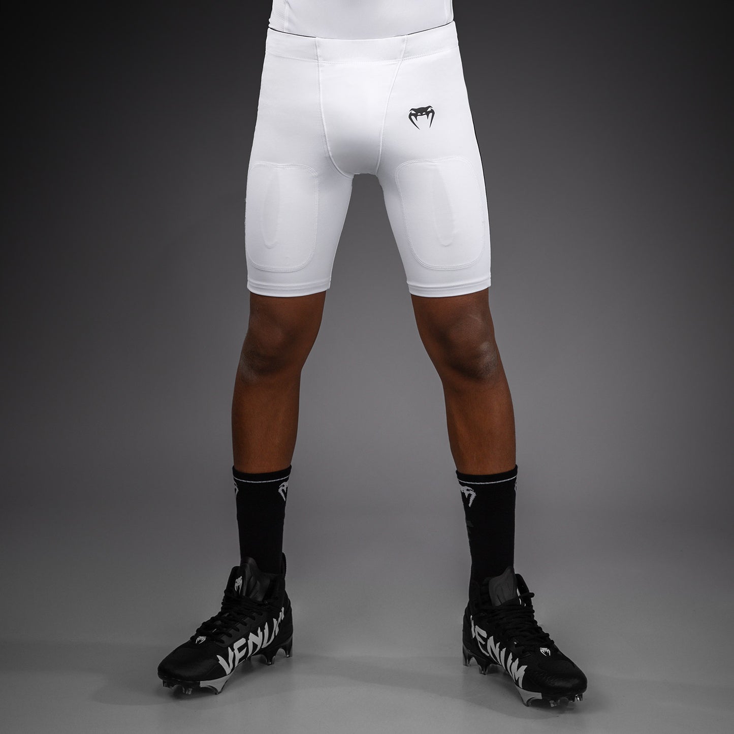 Venum Elite Football Short de Compresión Para Niños - Blanco