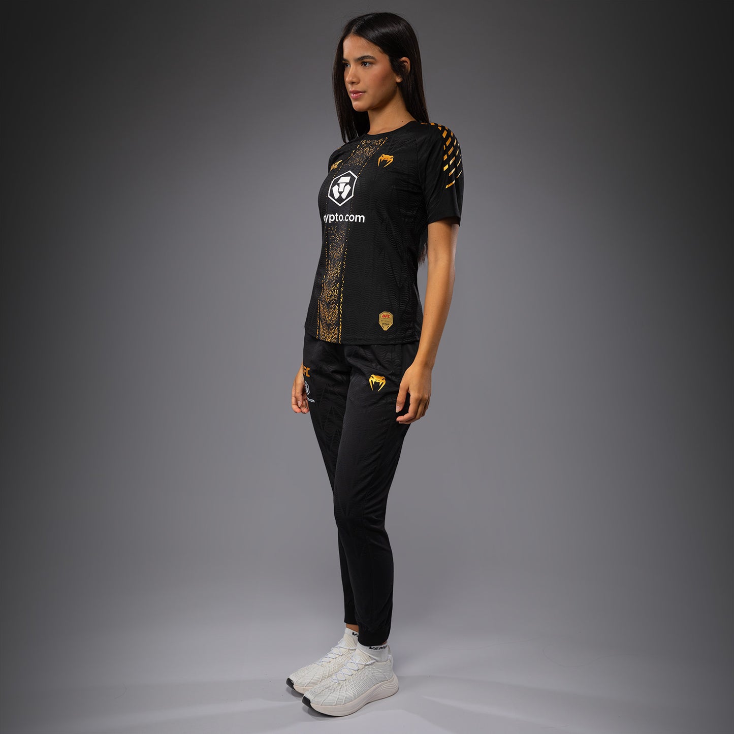 UFC Zenith by Venum Authentic Fight Night Camiseta oficial Walkout Mujer - Champion