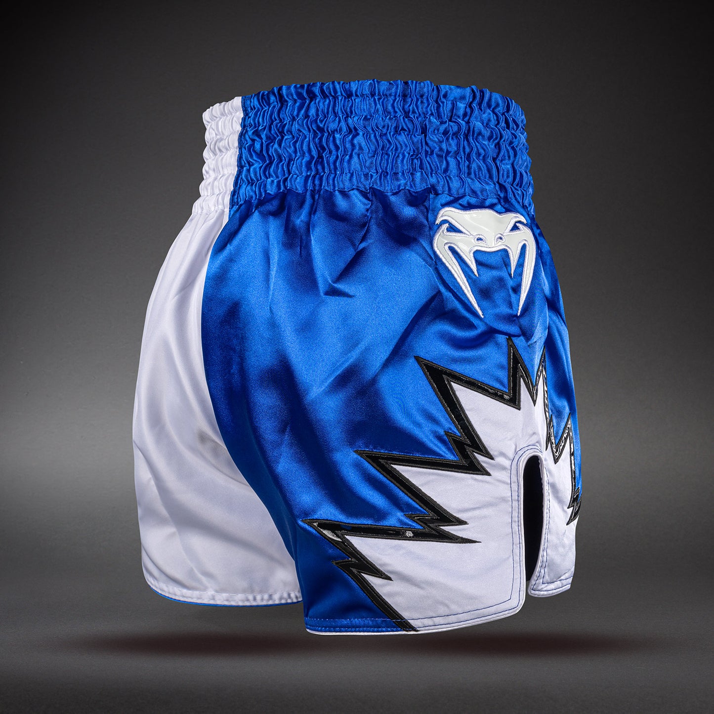 Venum Inferno 2.0 Pantalones Cortos de Muay Thai - Blanco/Azul